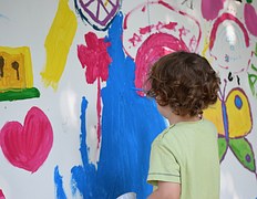 painting kid