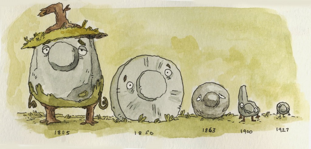 Como tratas a la tierra.Viñeta.An Object at Rest