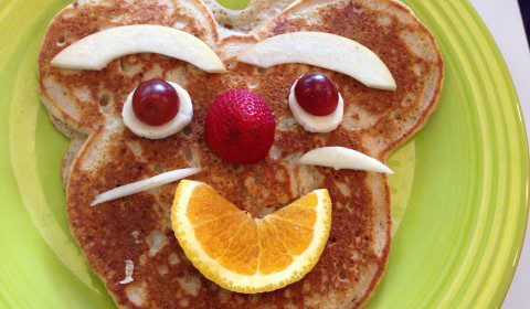 Tortitas cara oso. 4.recetarios.saludables.Sanate.info