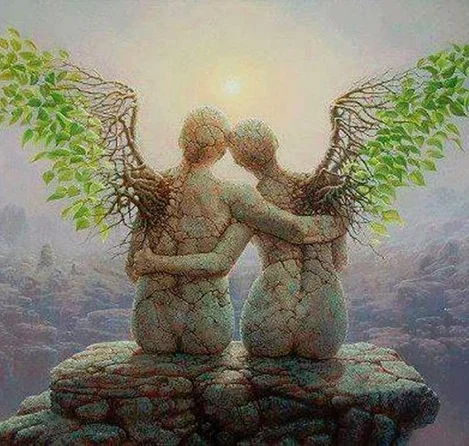 angeles abrazados - acuerdo de almas