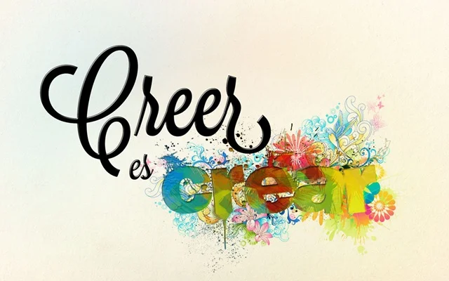 escrita creer es crear ilustracion sonia gomis