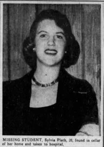 Sylvia_Plath_-_The_Boston_Globe_(1953)