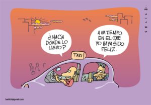 viñeta sobre crisis económica