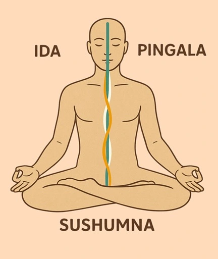 Ida-Pingala-Sushumna-dibujo-Metodo-Sanate